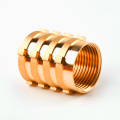 Factory Direct Sale Brass Threaded Insert Nut Knurled Nuts
